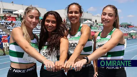 Gémeas de Amiais de Baixo brilham nos Campeonatos Nacionais Sub-23 de Atletismo