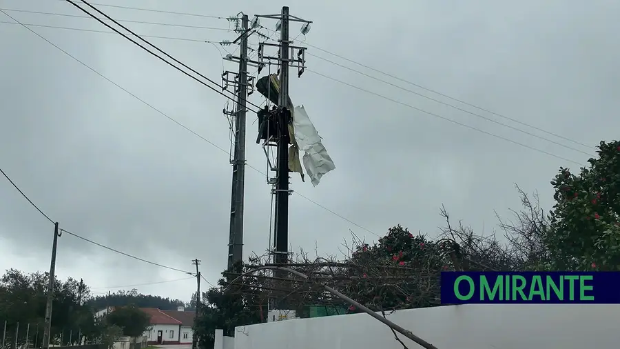 Prejuízo de 22 milhões na rede eléctrica do distrito de Santarém