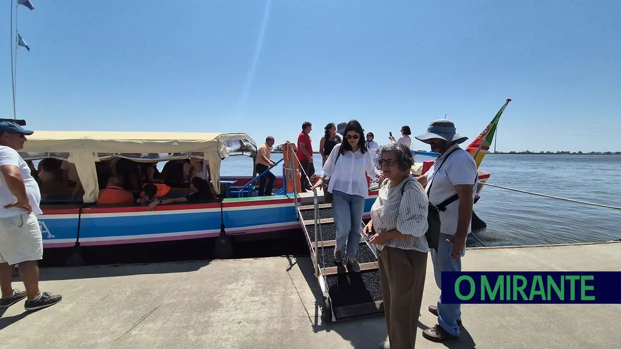 Varino Liberdade levou visitantes à descoberta dos mouchões do Tejo