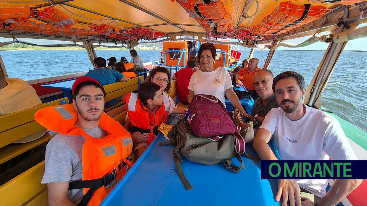 Varino Liberdade levou visitantes à descoberta dos mouchões do Tejo