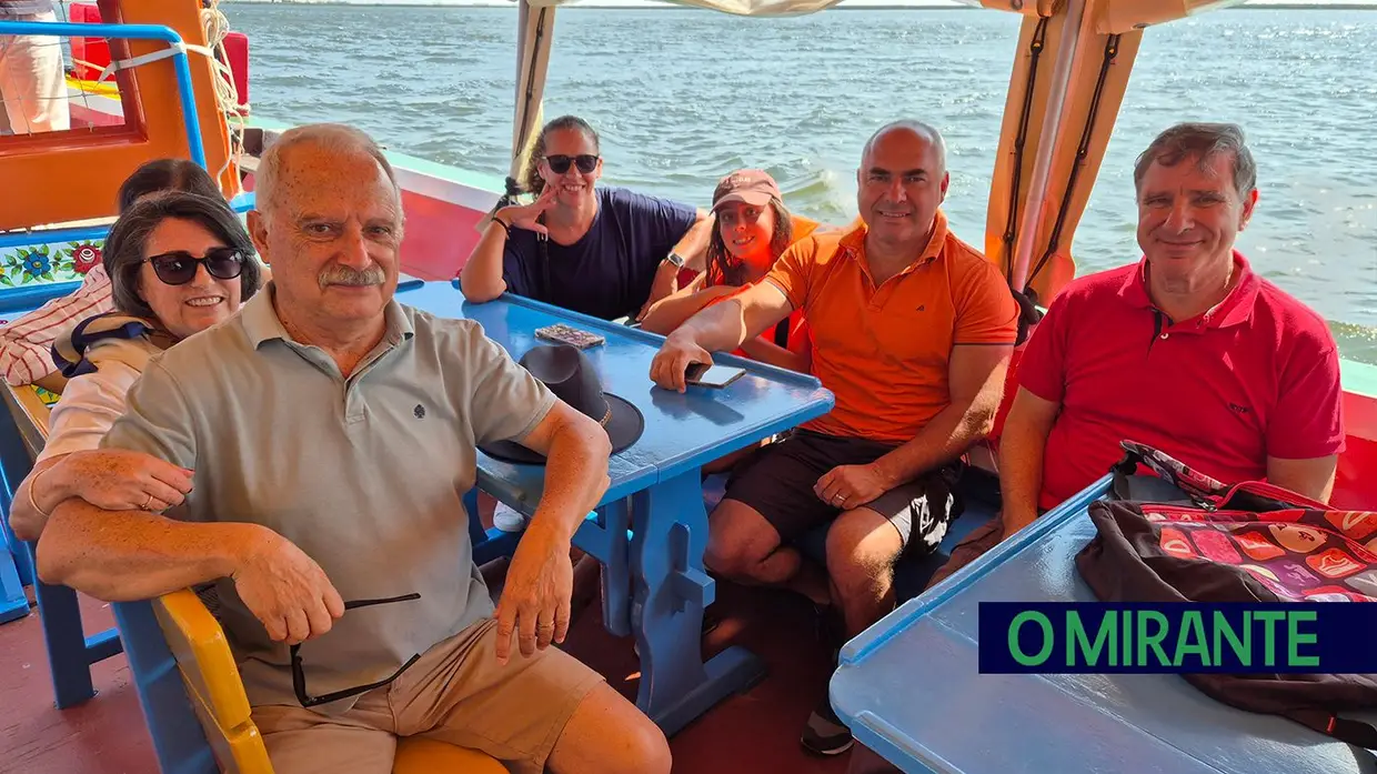 Varino Liberdade levou visitantes à descoberta dos mouchões do Tejo