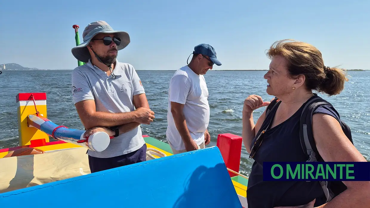 Varino Liberdade levou visitantes à descoberta dos mouchões do Tejo