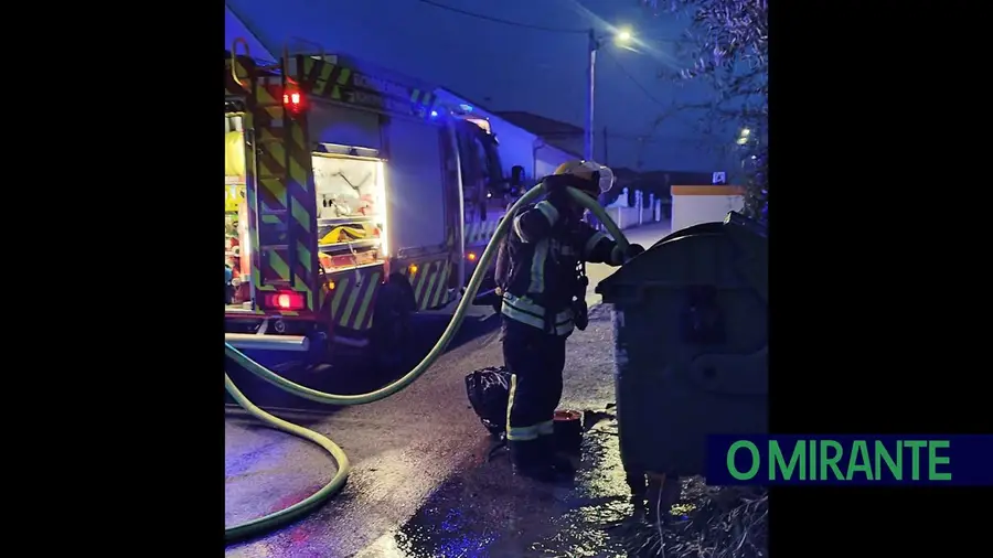 Explosão em camião do lixo fere trabalhador municipal em Tomar e mobiliza PJ