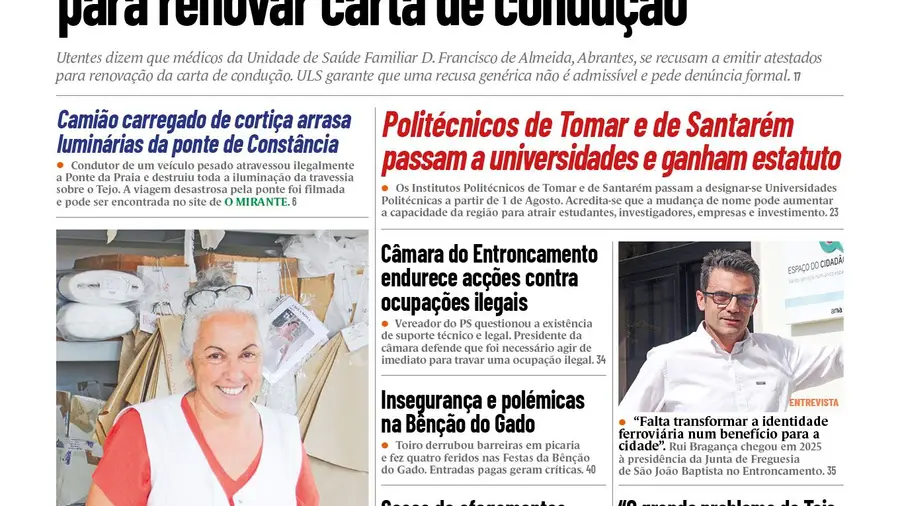 Capa Médio Tejo