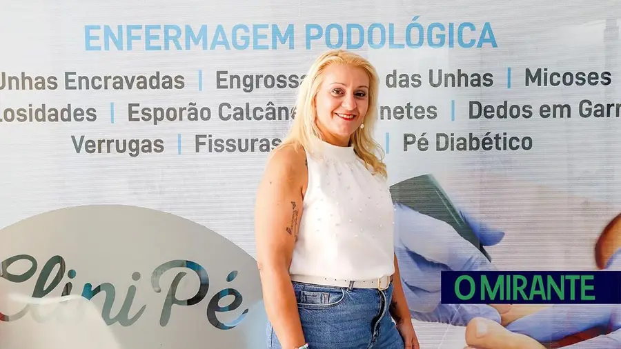 Sandra Pita: a enfermeira que quis mostrar que os pés também são saúde
