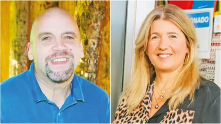 Rogério Faria e Cristina Santos
