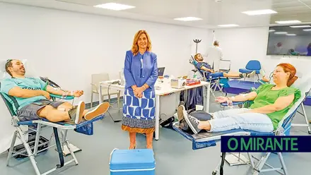 Ribatejo está entre as regiões mais activas do país na dádiva de sangue