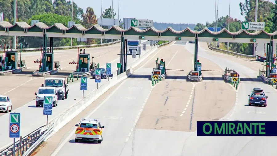 Tráfego nas autoestradas do distrito acelera na A13 com subidas acima de 30%