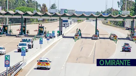 Tráfego nas autoestradas do distrito acelera na A13 com subidas acima de 30%