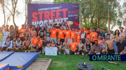 Street workout juntou atletas de todo o país em Samora Correia