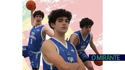 Afonso Bento é o único do distrito de Santarém na Seleção Nacional U15 de basquetebol