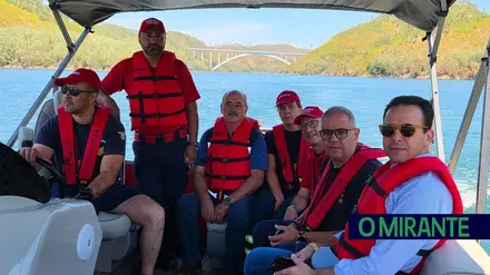 Barco de 130 mil euros reforça socorro e combate a incêndios em Castelo de Bode