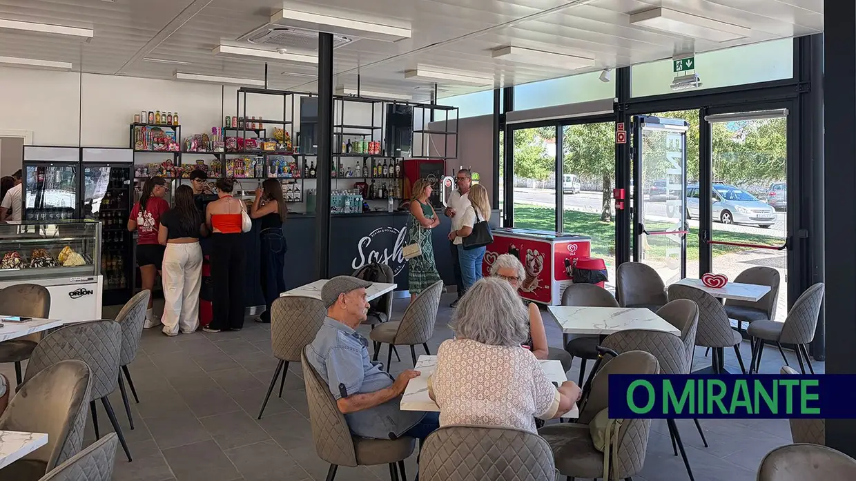 Café/restaurante Sasha reabriu em Abrantes