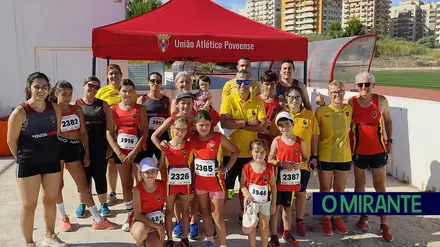 Atletismo do União Povoense celebra vitórias em diferentes provas