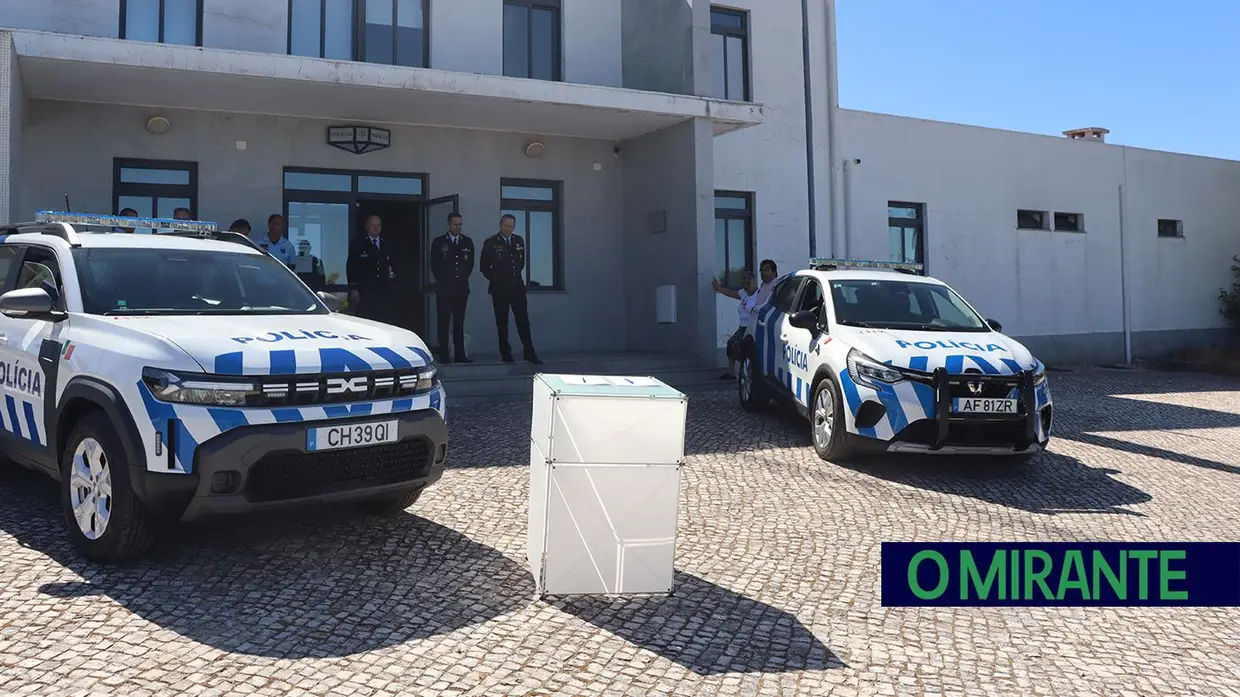 PSP e GNR de Abrantes reforçam meios com novas viaturas