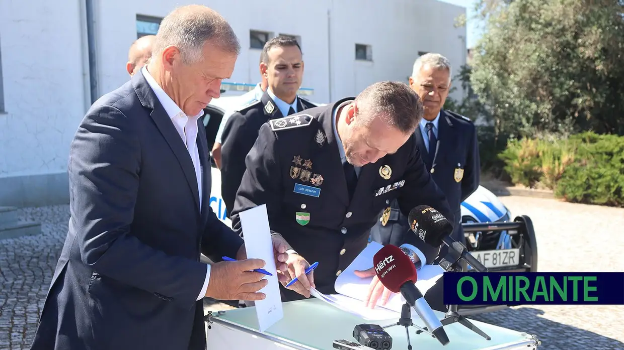 PSP e GNR de Abrantes reforçam meios com novas viaturas
