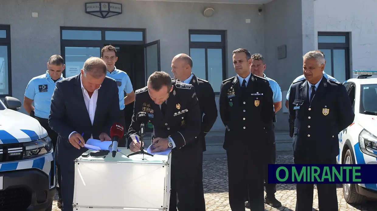 PSP e GNR de Abrantes reforçam meios com novas viaturas