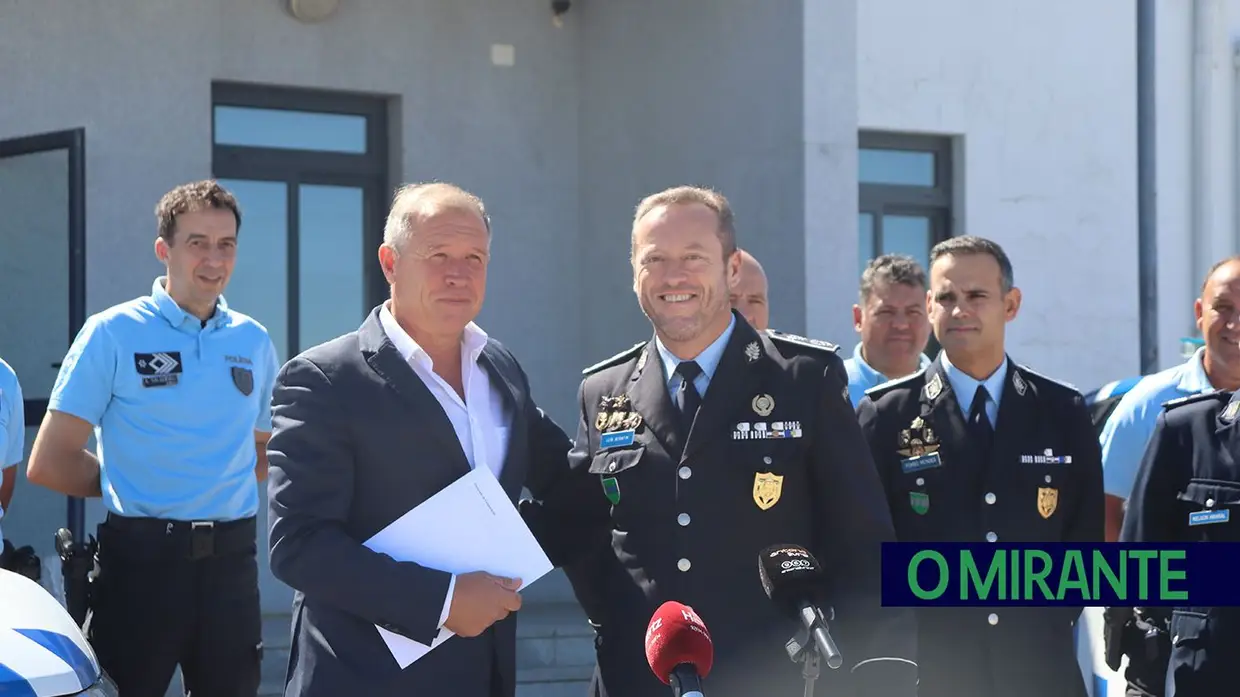 PSP e GNR de Abrantes reforçam meios com novas viaturas