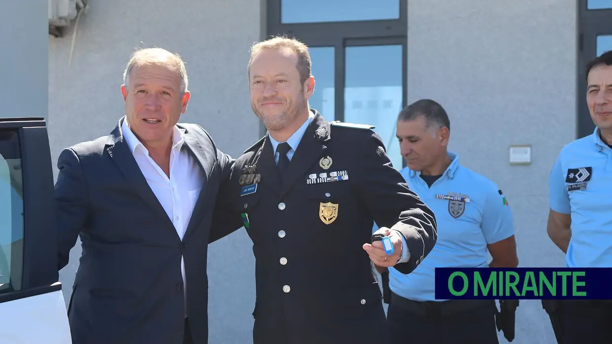 PSP e GNR de Abrantes reforçam meios com novas viaturas