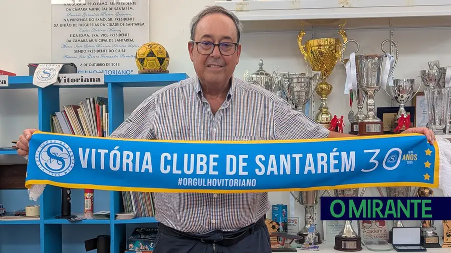 António Pardelhas continua à frente do Vitória Clube de Santarém até 2028