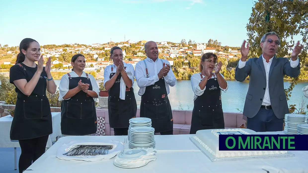 Restaurante Almourol celebrou aniversário com sabores, memórias e amizade