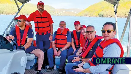 Barco de 130 mil euros reforça socorro e combate a incêndios em Castelo de Bode