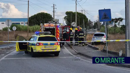 Despiste em Samora Correia faz um ferido