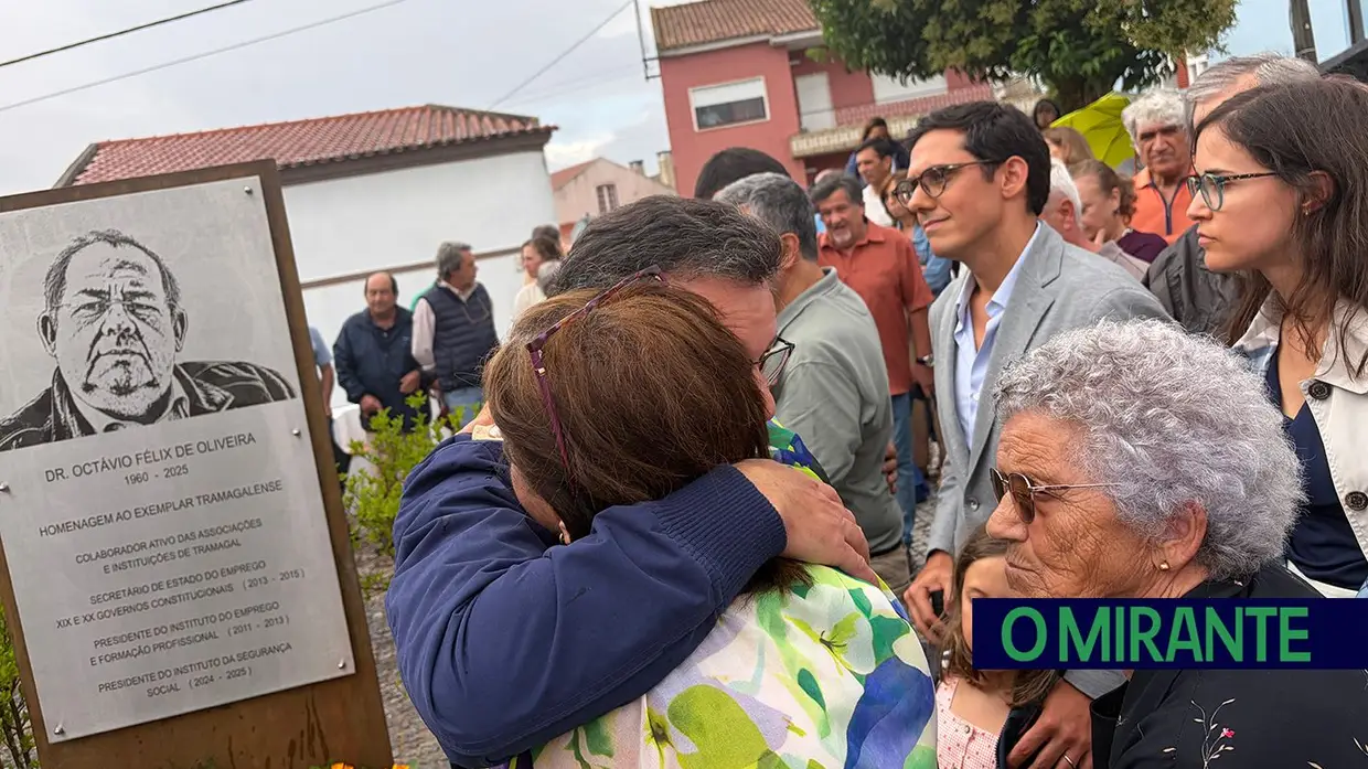 Tramagal homenageou Octávio Félix de Oliveira