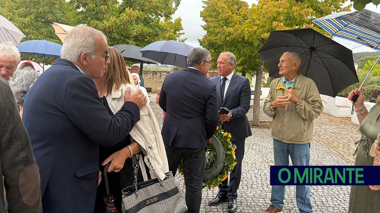 Tramagal homenageou Octávio Félix de Oliveira