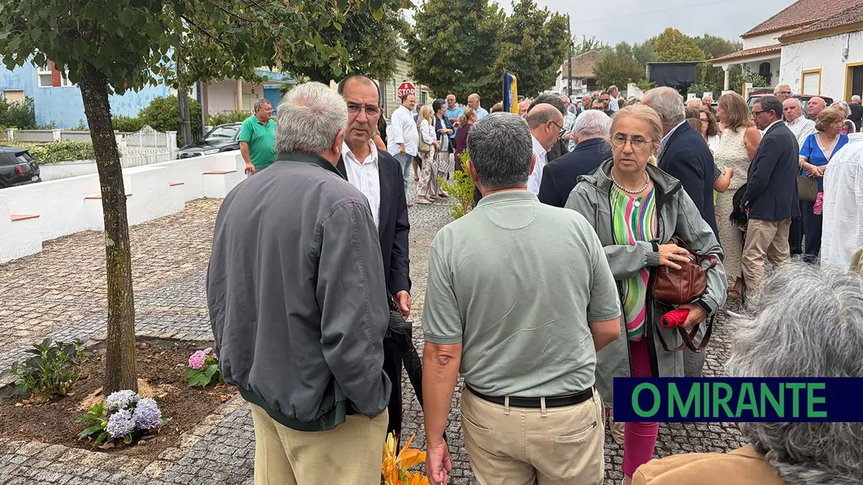 Tramagal homenageou Octávio Félix de Oliveira