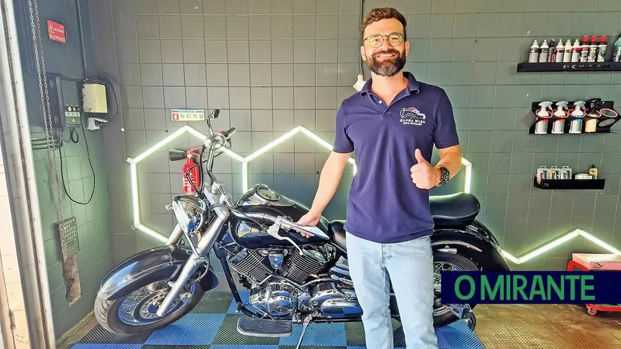 Ricardo Magro encontrou no detalhe da limpeza automóvel o seu próprio caminho