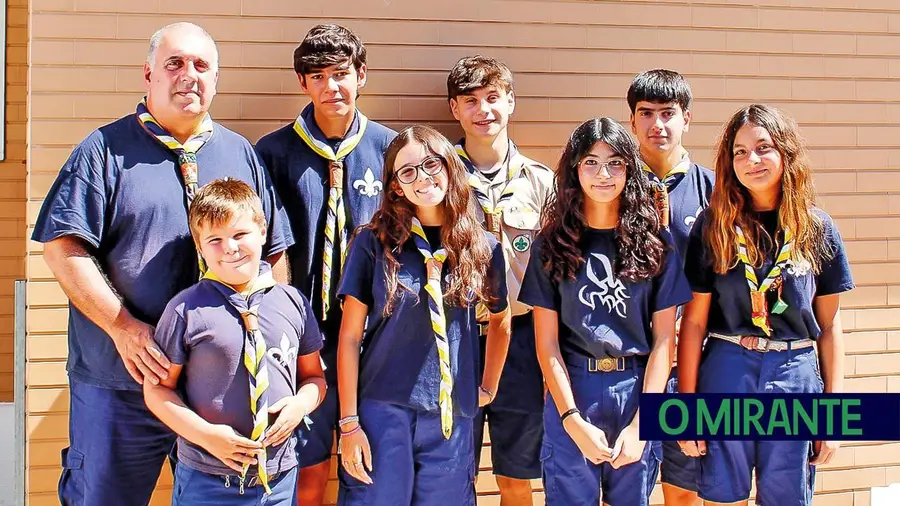 Escuteiros de Vila Nova da Rainha ensinam jovens a crescer com autonomia e espírito de equipa