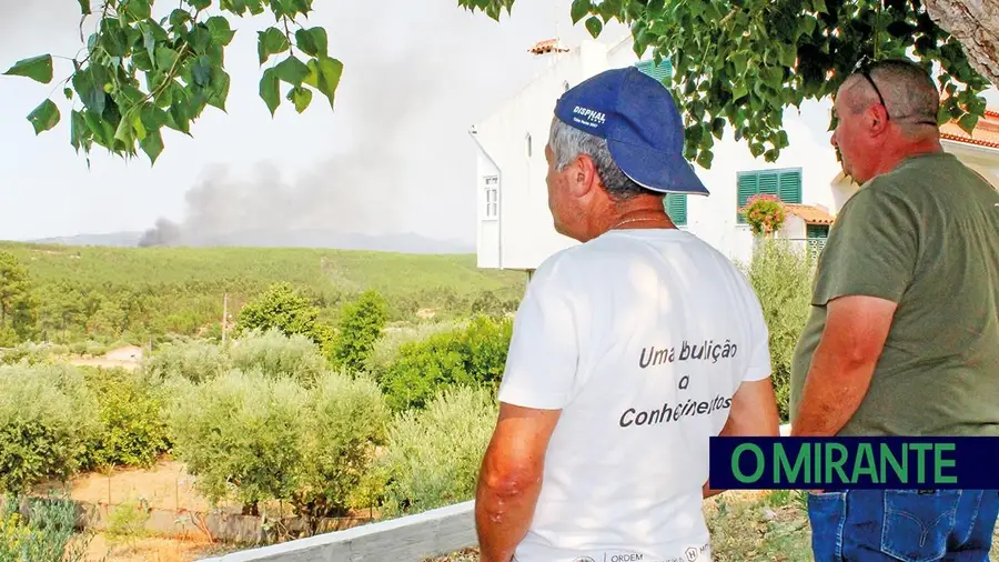 Distrito de Santarém soma meio milhar de incêndios mas concelhos não entram na lista dos mais castigados do país