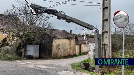 Vale do Tejo ainda muito fragilizado sete meses depois da tempestade Kristin