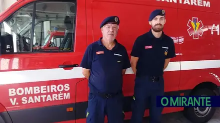 Bebé nasceu numa ambulância dos Bombeiros de Santarém a caminho de Abrantes