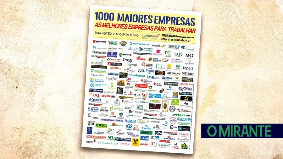 1000 maiores empresas da região ribatejana