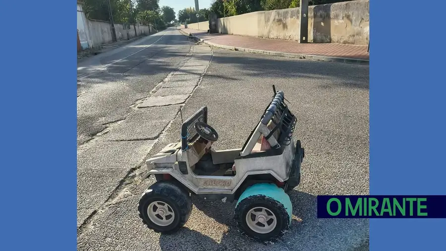 Em Benfica do Ribatejo até os brinquedos andam na brincadeira!
