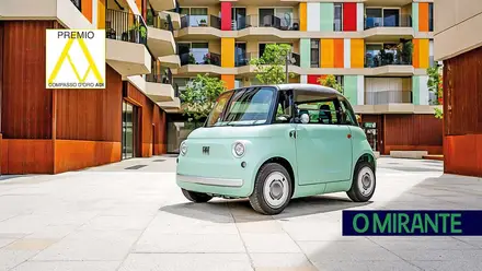 Fiat Topolino premiado como nova visão da mobilidade eléctrica