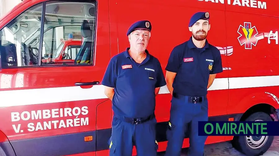 Guilherme nasceu numa ambulância dos Bombeiros de Santarém a caminho de Abrantes