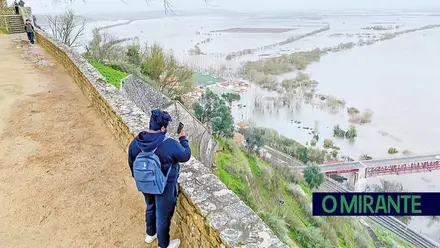 Vale do Tejo ainda muito fragilizado sete meses depois da tempestade Kristin