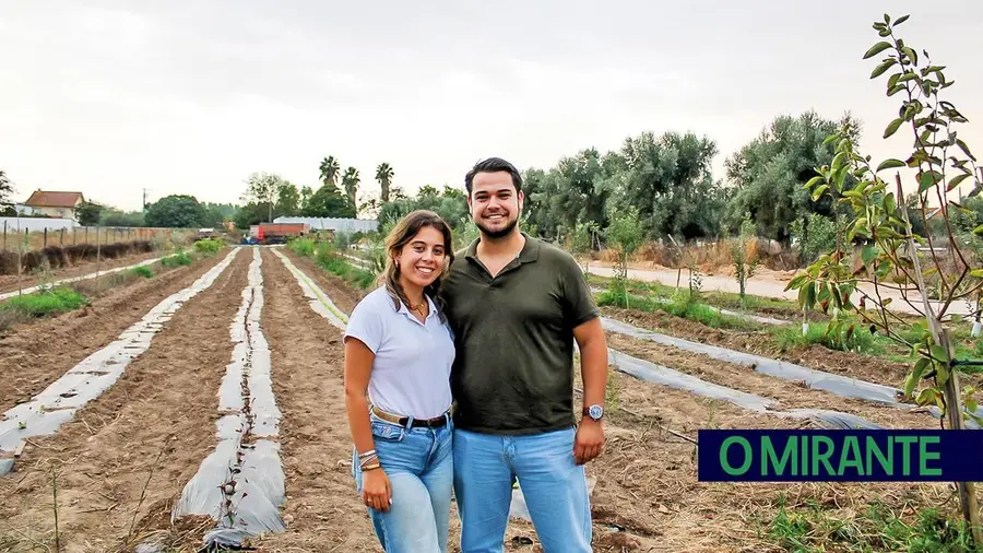 Maria e Guilherme querem provar que há futuro na agricultura