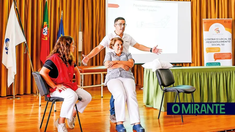 ULS Médio Tejo ajuda cuidadores a prevenir stress, lesões e sobrecarga