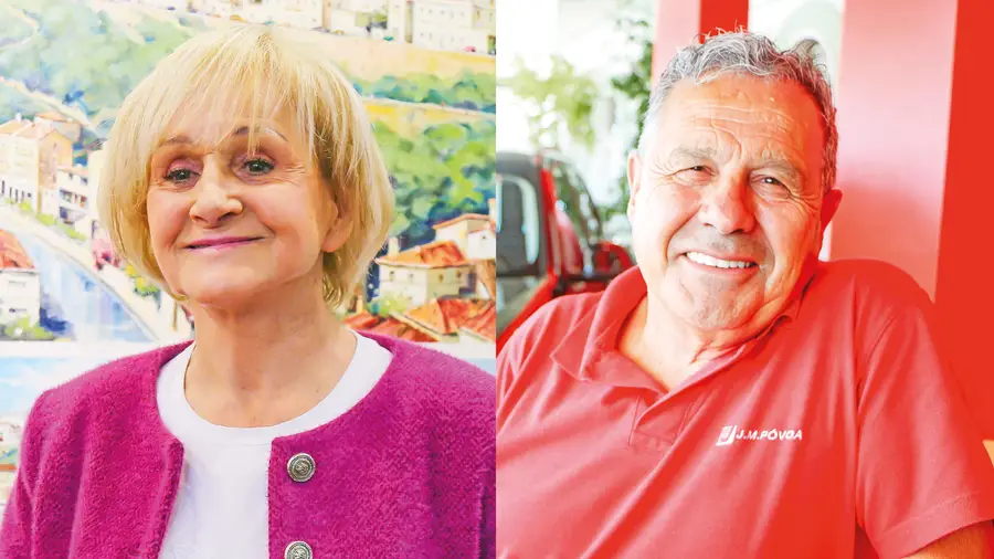 Joaquina Raimundo e José Aguiar Póvoa
