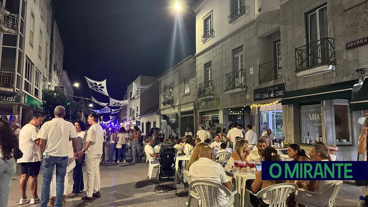 Festa da Noite Branca em Almeirim marca o final do verão