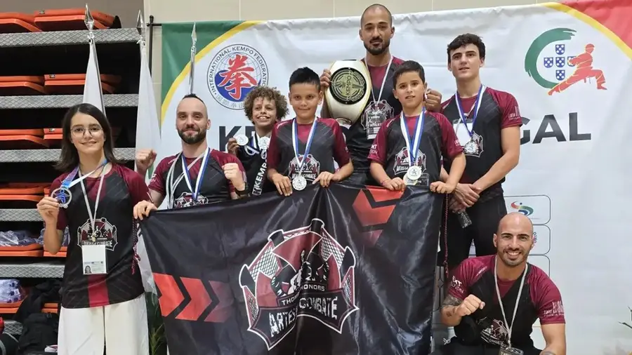 Equipa de Tomar com vários pódios em competição internacional de Kempo
