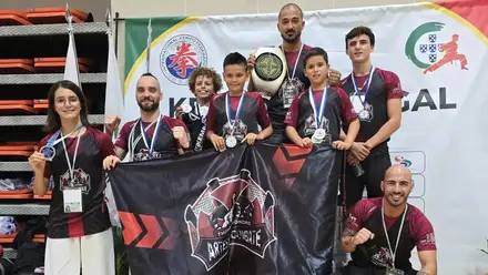 Equipa de Tomar com vários pódios em competição internacional de Kempo
