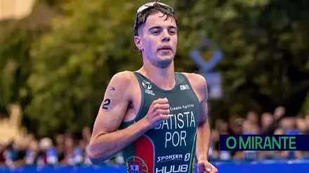 Ricardo Batista subiu ao terceiro lugar no Campeonato do Mundo de Triatlo