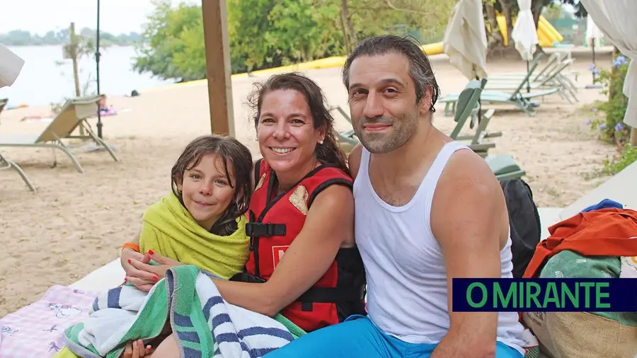 Praias fluviais continuam a ser refúgio para famílias mesmo no fim do Verão
