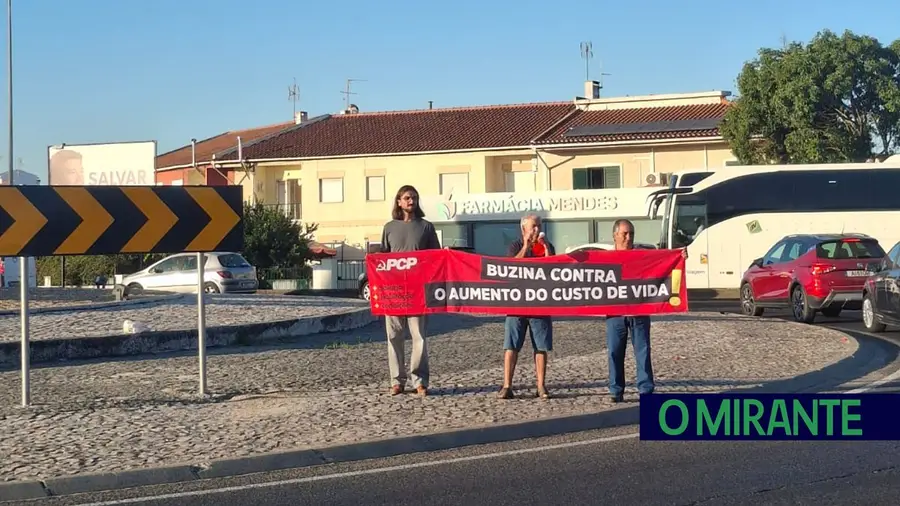 PCP incentivou buzinão no Porto Alto contra aumento do custo de vida
