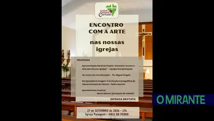 Vale da Pedra recebe “Encontro com a Arte nas nossas Igrejas”